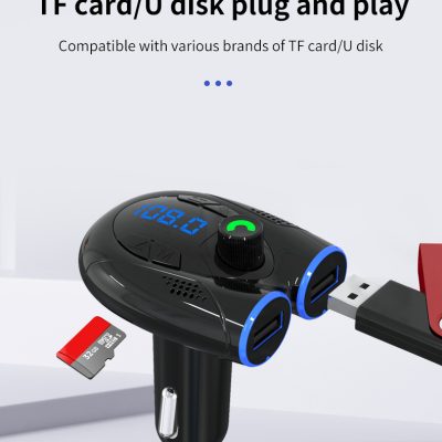 Bluetooth FM transmitter 3.0 A,Type C / G68