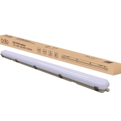 LED IP65 batten FSB192 AC220V-240V 25W 6500K 3000lm 1.2m 1253*72*73mm, Brilla