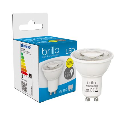LED ŽARULJA BRILLA GU10 4.9W 60° 230V 400lm,3000K
