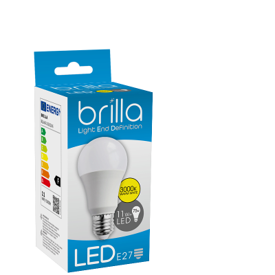 LED ŽARULJA/A60/11W-3000K,E27,75W / Brilla