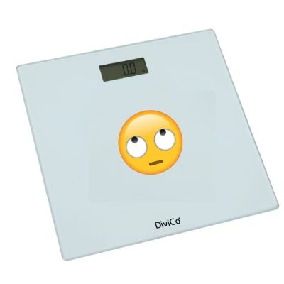 Digitalna vaga-'Emoji'/ "DiviCo"Ultra tanka osobna vaga