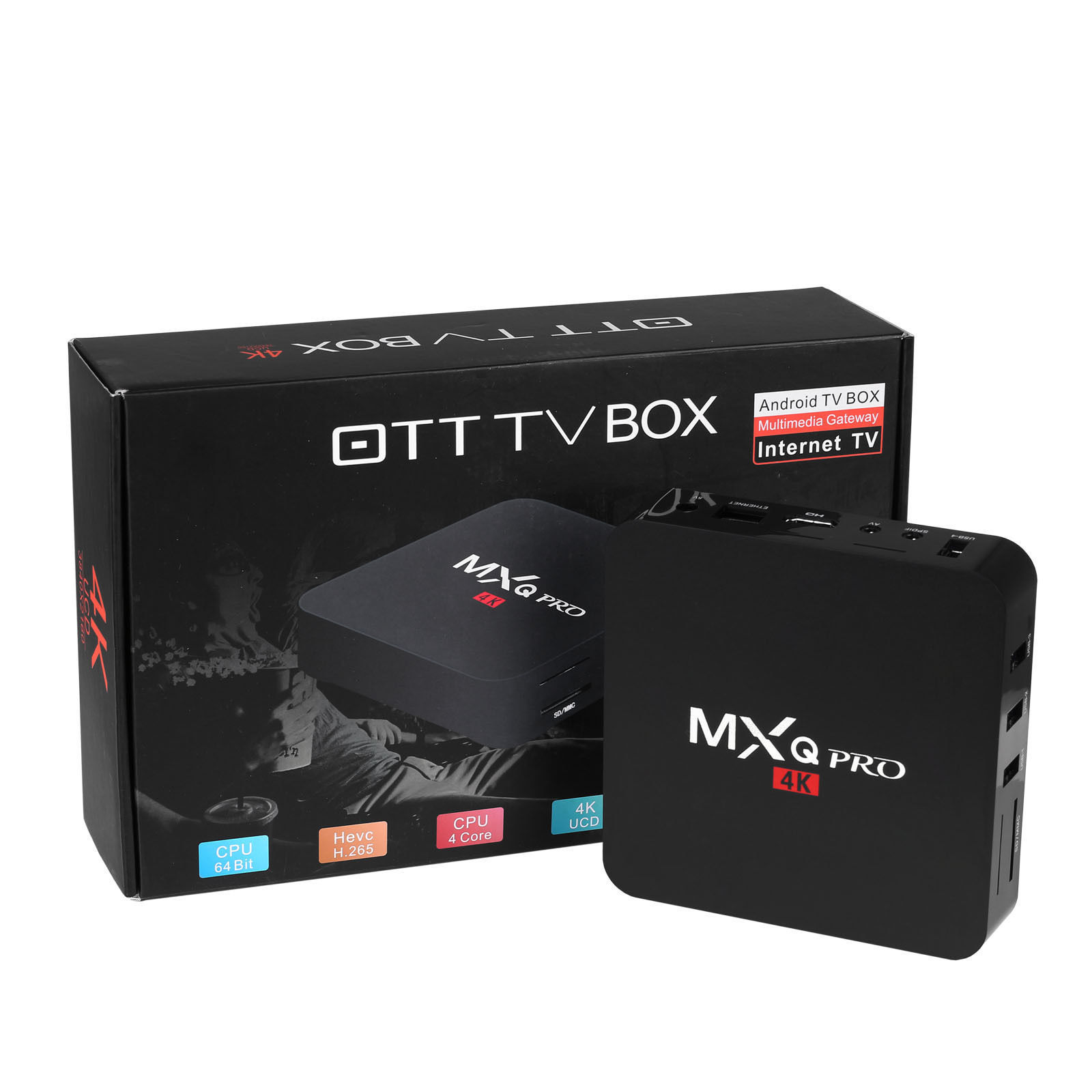 TV BOX – ANDROID MXQ Pro 4K - DiviCo