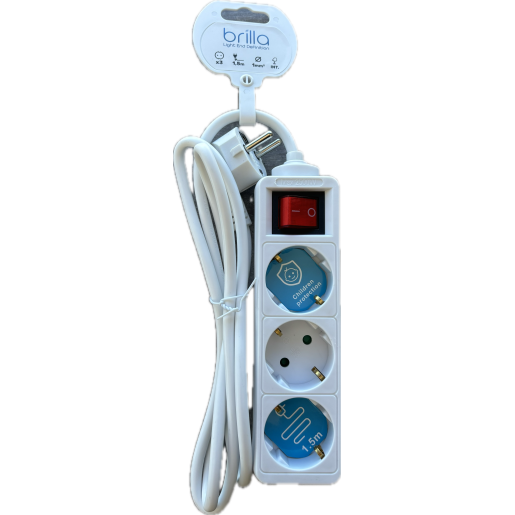 Produžni kabel 3 utičnice s prekidačem 8335
