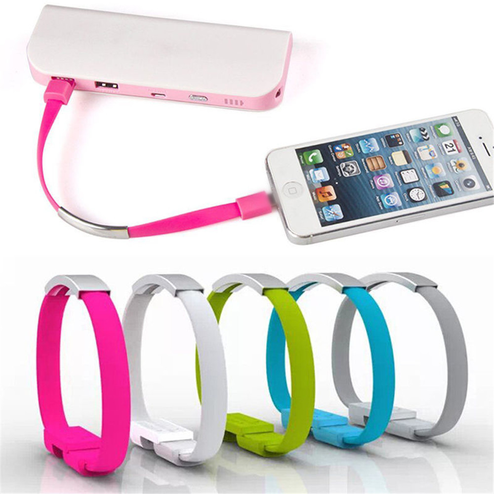 DATA KABEL USB 2.0 / 8 PIN ZA IPHONE 5,6 -NARUKVICA - Slika 2