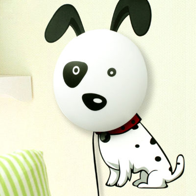 Zidna lampa 3D, s naljepnicom (wall sticker