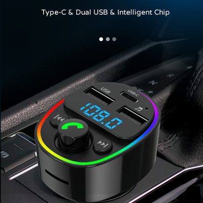 Bluetooth FM transmitter 3.1 A, Type C / G67